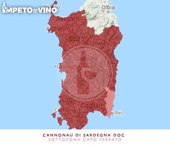 cannonau di sardegna doc sottozona capo ferrato logo