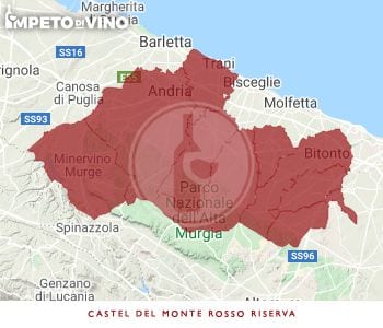 castel del monte rosso riserva docg logo