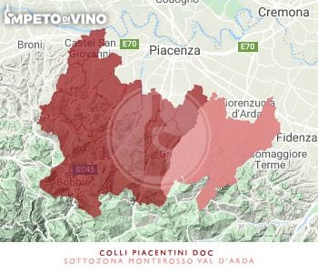 colli piacentini doc sottozona monterosso val d arda logo