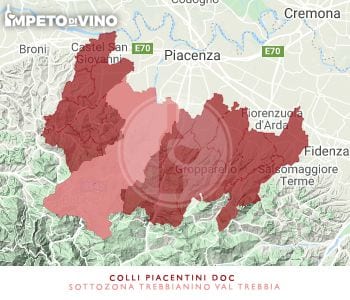 colli piacentini doc sottozona trebbianino val trebbia logo