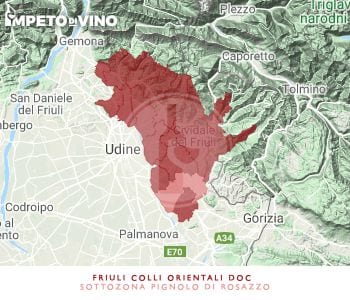 friuli colli orientali doc sottozona pignolo di rosazzo logo