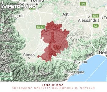 langhe doc sottozona nascetta del comune di novello logo