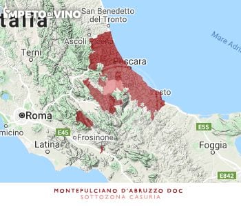 montepulciano d abruzzo doc sottozona casuria logo