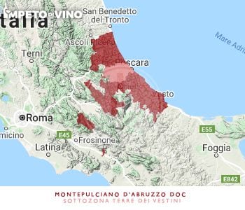 montepulciano d abruzzo doc sottozona terre dei vestini logo