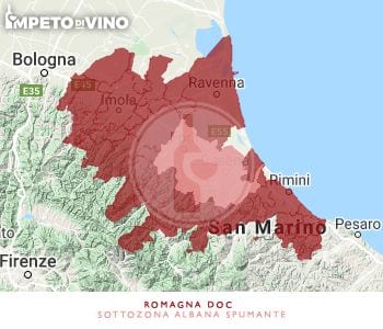 romagna doc sottozona albana spumante logo