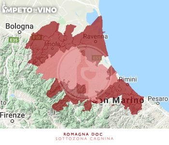 romagna doc sottozona cagnina logo