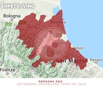 romagna doc sottozona castrocaro terre del sole logo