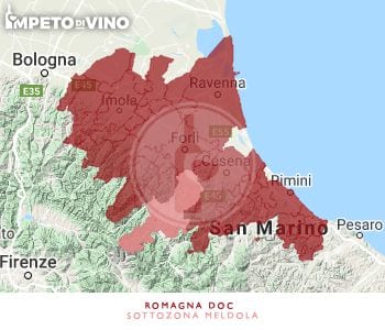 romagna doc sottozona meldola logo