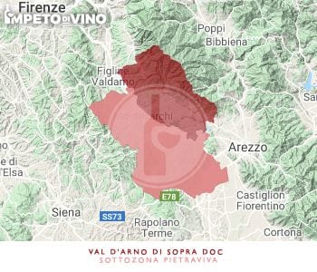 val d arno di sopra doc sottozona pietraviva logo