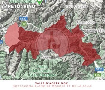 valle d aosta doc sottozona blanc de morgex et de la salle logo